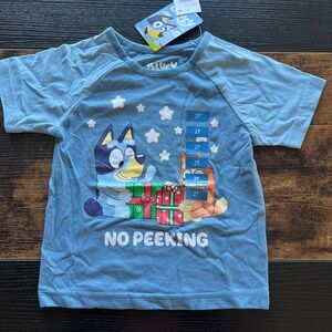 Bluey Kids Short Sleeve Tee - Blue